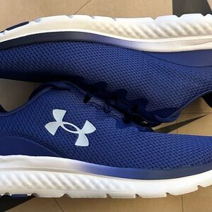 Under Armour UA Charged Impulse 3 Athletic Running Shoes Mens Sz 10.5 Royal Blue